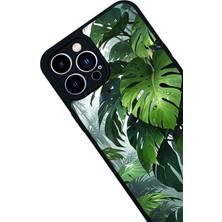 iPhone 13 Pro Max Uyumlu Botanik Tasarımlı Glossy Premium Kılıf