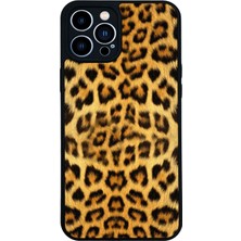 iPhone 13 Pro Max Uyumlu Leopar Tasarımlı Glossy Premium Kılıf