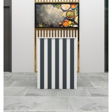 Morepp Erva Karşılama Bankosu ,110 cm ,ofis,kasa,resepsiyon Masası| Beyaz-Antrasit