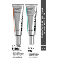 The Liva Retinal Shot & Pdrn 400 Yüz Kremi Seti Sıkılaştırıcı Nemlendirici, Yaşlanma ve Kırışıklık Karşıtı