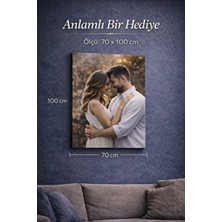 Kişiye Özel Resimli Kanvas Tablo Sevgiliye , Anneye , Ev Hediyesi (Boyutunu Seçiniz)