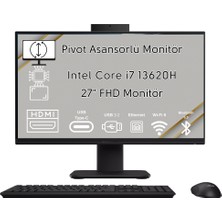 Asus Expertcenter P470 Intel Core I7 13620H 32GB 1tb SSD 27" Fhd Windows 11 Pro All In One Bilgisayar P470VAK-DI71000B0D-WP104H