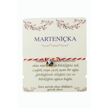 Hg.Aksesuar Kırlangıç Marteniçka Ip Bileklik Kırmızı