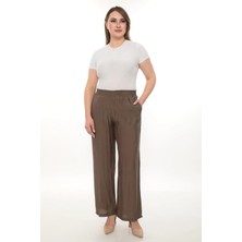 Lady Majestic Kadın Beli Lastikli Rahat Kesim Pantolon – Günlük Şık ve Konforlu