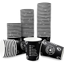 Aksoy 8 Oz Karton Bardak 2000 Adet – Tek Kullanımlık Çay ve Kahve Bardağı