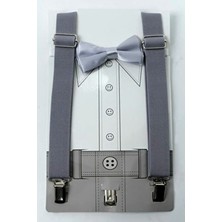 Gentlemen Papyon Askı Set Gri