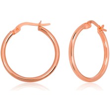 Kenpazar 925 Ayar Gümüş Halka Kadın Küpe