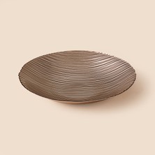 Evidea Deco Zeno Dekoratif Tabak - Kahverengi - 30 cm