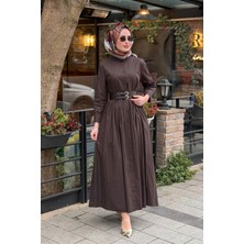 Al-Marwah Almarwah Elbise 303898 Kahve