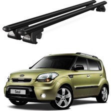 Today Auto Venüs Kia Soul (2008-2013) Uyumlu Siyah Ara Atkı Port Bagaj Tavan Barı