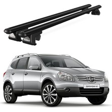 Today Auto Venüs Nissan Qashqai +2 (2008-2013) Uyumlu Siyah Ara Atkı Port Bagaj Tavan Barı