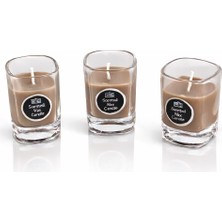 Formzen Bardak Mum 3’lü Set – Dekoratif Cam Bardak Mum | Ev Dekorasyonu ve Ortam Mumları