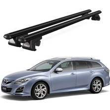 Today Auto Venüs Mazda 6 Station Wagon (2013-2021) Uyumlu Siyah Ara Atkı Port Bagaj Tavan Barı