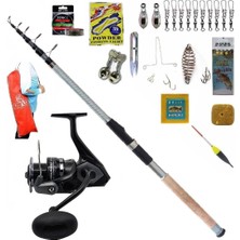 Oslo Okuma Wave Power 6000 300cm 60-120gr Remixon Carbo-X Profesyonel Sazan Kıyı Olta Takımı Seti