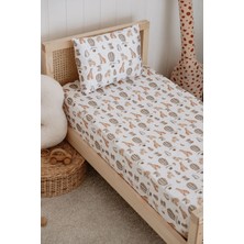 Anne Yanı Beşik Lastikli Çarşaf Seti (55X95 Cm) - Jungle