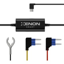 Xenon Smart Araç Kamerası Park Modu Kiti | Akü Voltaj Koruma, 12V/24V, Vesta, Titan & Satürn Uyumlu 3.5m (X8810)