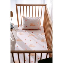 70X110 cm Bebek Beşik, Park Yatak Lastikli Çarşaf Takımı - Fairy