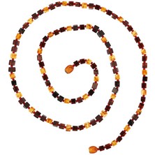 Kenpazar Yetişkin Damla Kehribar Kolye