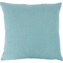 Decocenter Aqua Marine Turkuaz Kadife Kırlent Kılıfı