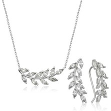 Kenpazar 925 Ayar Gümüş Başak Set