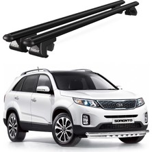 Today Auto Venüs Kia Sorento (2010-2014) Uyumlu Siyah Ara Atkı Port Bagaj Tavan Barı