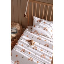 60X120 cm Bebek Beşik, Park Yatak Lastikli Çarşaf Takımı - Sunshine