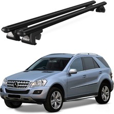 Today Auto Venüs Mercedes-Benz ml (W164) (2005-2011) Uyumlu Siyah Ara Atkı Port Bagaj Tavan Barı
