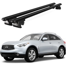Today Auto Venüs Infiniti FX35 (2004-2008) Uyumlu Siyah Ara Atkı Port Bagaj Tavan Barı