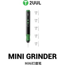 Kızılelma Teknik 2uul DA86 Mini Dremel Makinesi, 10 Adet DA82 Taşlama Başlığı ile Birlikte Şarjlı Dremel