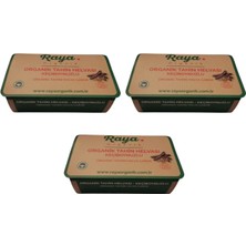Raya Organik Organik Keçiboynuzlu Tahin Helvası 3lü (3 * 200 Gr)