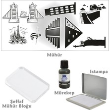 Plankton Tasarım Hobi Mührü, Vintage Metropol Temalı