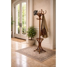 Vinner Oak Stand Premium Masif Ahşap Askılık – Antre & Giriş Holü Için Şık Askı Standı