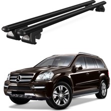 Today Auto Venüs Mercedes-Benz Gl (X164) (2006-2012) Uyumlu Siyah Ara Atkı Port Bagaj Tavan Barı