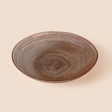 Evidea Deco Dorya Dekoratif Tabak - Bakır - 30 cm