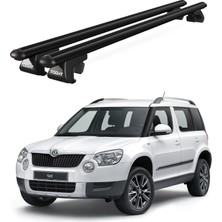 Today Auto Venüs Skoda Yeti (2010-2017) Uyumlu Siyah Ara Atkı Port Bagaj Tavan Barı