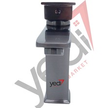 Yedi Yapı Antrasit Kare Model Sabit Lavabo Bataryası
