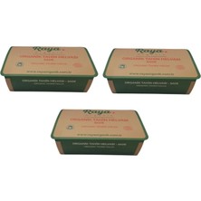 Raya Organik Organik Sade Tahin Helvası 3 Lü (3 * 200 Gr)
