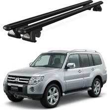Today Auto Venüs Mitsubishi Pajero 5d (2011-2021) Uyumlu Siyah Ara Atkı Port Bagaj Tavan Barı