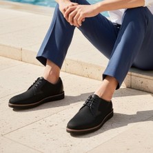 Conteyner 232 Siyah Lazer Işleme Günlük Erkek Casual Ayakkabı