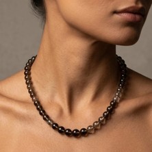 THEIA GemWorks Mist - Dumanlı Kuvars Kolye