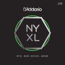 D'addario NYXLB100 Bass Tek Tel Nyxl Serisi Nikel Sarim 0.100