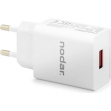 Marsilyan USB Hızlı Şarj Adaptörü 12W 2.4A - Beyaz ND1012