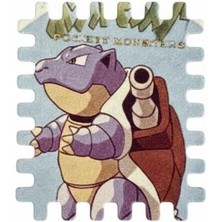 Shaco Design Vintage Blastoise Pokemon Pul Koleksiyon