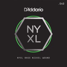 D'addario NYXLB040 Bass Tek Tel Nyxl Serisi Nikel Sarim 0.040