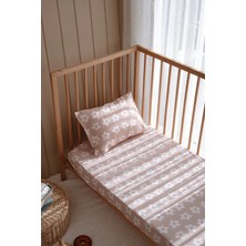 Tek Kişilik, Çocuk Lastikli Çarşaf Takımı, %100 Pamuk Saten - Daisy