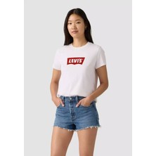 Levi's Kadın Grafik Favori T-Shirt Beyaz - 005GV-0024