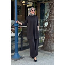 Heddy & Nurcan Çetin Nurcan Çetin Pantolonlu Takım 26449 Siyah