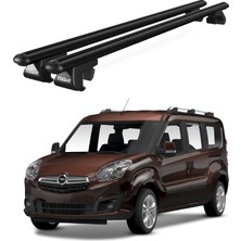 Today Auto Venüs Opel Combo (2012-2018) Uyumlu Siyah Ara Atkı Port Bagaj Tavan Barı