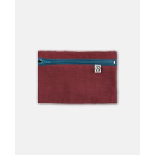Ayma Active Bordo Makyaj Çantası