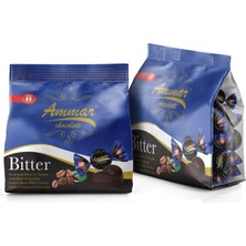 Ammar 500 Gr, Türk Kahvesi Dolgulu, %25 Kakao'lu, Bitter Çikolata Kaplamalı,glutensiz, Bayramlık, Ikramlık